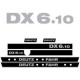 ΣΕΤ ΑΥΤΟΚΟΛΛΗΤΑ DEUTZ FAHR DX 6.10