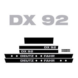 ΣΕΤ ΑΥΤΟΚΟΛΛΗΤΑ DEUTZ FAHR DX 92