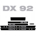 ΣΕΤ ΑΥΤΟΚΟΛΛΗΤΑ DEUTZ FAHR DX 92