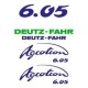 ΣΕΤ ΑΥΤΟΚΟΛΛΗΤΑ DEUTZ FAHR AGROTRON 6.05