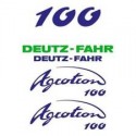 ΣΕΤ ΑΥΤΟΚΟΛΛΗΤΑ DEUTZ FAHR AGROTRON 100
