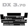 ΣΕΤ ΑΥΤΟΚΟΛΛΗΤΑ DEUTZ FAHR DX 3.70