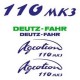 ΣΕΤ ΑΥΤΟΚΟΛΛΗΤΑ DEUTZ FAHR AGROTRON 110 MK3
