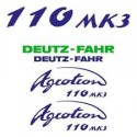ΣΕΤ ΑΥΤΟΚΟΛΛΗΤΑ DEUTZ FAHR AGROTRON 110 MK3
