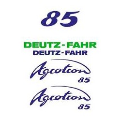 ΣΕΤ ΑΥΤΟΚΟΛΛΗΤΑ DEUTZ FAHR AGROTRON 85