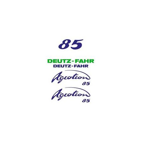 ΣΕΤ ΑΥΤΟΚΟΛΛΗΤΑ DEUTZ FAHR AGROTRON 85