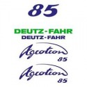 ΣΕΤ ΑΥΤΟΚΟΛΛΗΤΑ DEUTZ FAHR AGROTRON 85