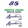 ΣΕΤ ΑΥΤΟΚΟΛΛΗΤΑ DEUTZ FAHR AGROTRON 85