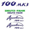 ΣΕΤ ΑΥΤΟΚΟΛΛΗΤΑ DEUTZ FAHR AGROTRON 100 MK3
