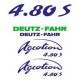ΣΕΤ ΑΥΤΟΚΟΛΛΗΤΑ DEUTZ FAHR AGROTRON 4.80S
