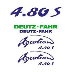 ΣΕΤ ΑΥΤΟΚΟΛΛΗΤΑ DEUTZ FAHR AGROTRON 4.80S