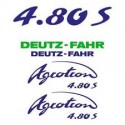 ΣΕΤ ΑΥΤΟΚΟΛΛΗΤΑ DEUTZ FAHR AGROTRON 4.80S