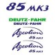 ΣΕΤ ΑΥΤΟΚΟΛΛΗΤΑ DEUTZ FAHR AGROTRON 85 MK3