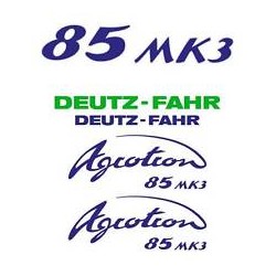ΣΕΤ ΑΥΤΟΚΟΛΛΗΤΑ DEUTZ FAHR AGROTRON 85 MK3