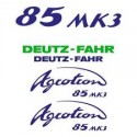 ΣΕΤ ΑΥΤΟΚΟΛΛΗΤΑ DEUTZ FAHR AGROTRON 85 MK3