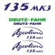 ΣΕΤ ΑΥΤΟΚΟΛΛΗΤΑ DEUTZ FAHR AGROTRON 135 MK3