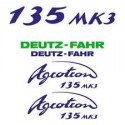 ΣΕΤ ΑΥΤΟΚΟΛΛΗΤΑ DEUTZ FAHR AGROTRON 135 MK3