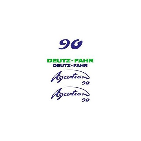 ΣΕΤ ΑΥΤΟΚΟΛΛΗΤΑ DEUTZ FAHR AGROTRON 90