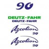 ΣΕΤ ΑΥΤΟΚΟΛΛΗΤΑ DEUTZ FAHR AGROTRON 90
