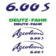 ΣΕΤ ΑΥΤΟΚΟΛΛΗΤΑ DEUTZ FAHR AGROTRON 6.00S