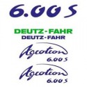 ΣΕΤ ΑΥΤΟΚΟΛΛΗΤΑ DEUTZ FAHR AGROTRON 6.00 S