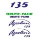 ΣΕΤ ΑΥΤΟΚΟΛΛΗΤΑ DEUTZ FAHR AGROTRON 135