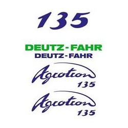 ΣΕΤ ΑΥΤΟΚΟΛΛΗΤΑ DEUTZ FAHR AGROTRON 135