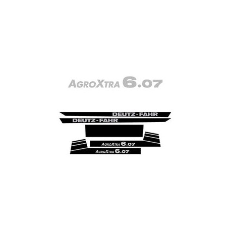 ΣΕΤ ΑΥΤΟΚΟΛΛΗΤΑ DEUTZ FAHR AGROXTRA 6.07