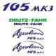 ΣΕΤ ΑΥΤΟΚΟΛΛΗΤΑ DEUTZ FAHR AGROTRON 105 MK3