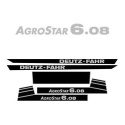 ΣΕΤ ΑΥΤΟΚΟΛΛΗΤΑ DEUTZ FAHR AGROSTAR 6.08