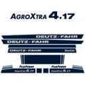 ΣΕΤ ΑΥΤΟΚΟΛΛΗΤΑ DEUTZ FAHR AGROXTRA 4.17