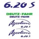 ΣΕΤ ΑΥΤΟΚΟΛΛΗΤΑ DEUTZ FAHR AGROTRON 6.20S