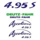 ΣΕΤ ΑΥΤΟΚΟΛΛΗΤΑ DEUTZ FAHR AGROTRON 4.95 S