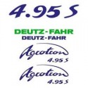 ΣΕΤ ΑΥΤΟΚΟΛΛΗΤΑ DEUTZ FAHR AGROTRON 4.95 S
