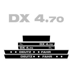 ΣΕΤ ΑΥΤΟΚΟΛΛΗΤΑ DEUTZ FAHR DX 4.70