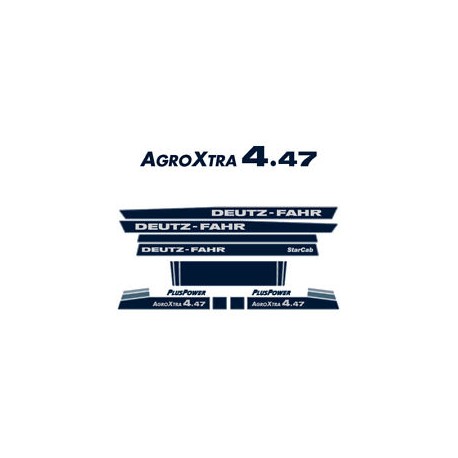 ΣΕΤ ΑΥΤΟΚΟΛΛΗΤΑ DEUTZ FAHR AGROXTRA 4.47