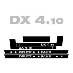 ΣΕΤ ΑΥΤΟΚΟΛΛΗΤΑ DEUTZ FAHR DX 4.10