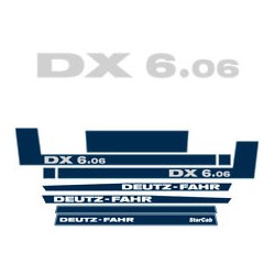 ΣΕΤ ΑΥΤΟΚΟΛΛΗΤΑ DEUTZ FAHR DX 6.06