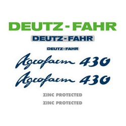 ΣΕΤ ΑΥΤΟΚΟΛΛΗΤΑ DEUTZ FAHR AGROFARM 430