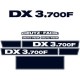 ΣΕΤ ΑΥΤΟΚΟΛΛΗΤΑ DEUTZ FAHR DX 3.700F