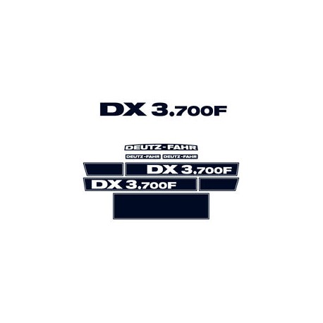 ΣΕΤ ΑΥΤΟΚΟΛΛΗΤΑ DEUTZ FAHR DX 3.700F
