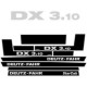 ΣΕΤ ΑΥΤΟΚΟΛΛΗΤΑ DEUTZ FAHR DX 3.10