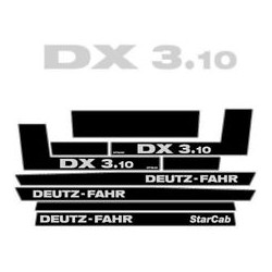 ΣΕΤ ΑΥΤΟΚΟΛΛΗΤΑ DEUTZ FAHR DX 3.10