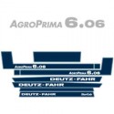 ΣΕΤ ΑΥΤΟΚΟΛΛΗΤΑ DEUTZ FAHR AGROPRIMA 6.06