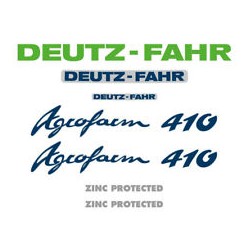 ΣΕΤ ΑΥΤΟΚΟΛΛΗΤΑ DEUTZ FAHR AGROFARM 410