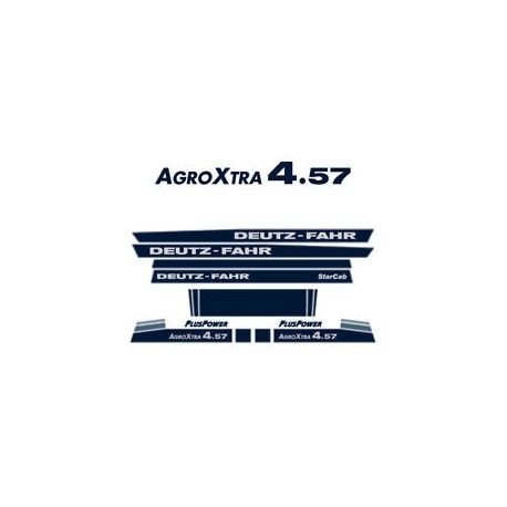 ΣΕΤ ΑΥΤΟΚΟΛΛΗΤΑ DEUTZ FAHR AGROXTRA 4.57