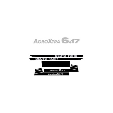 ΣΕΤ ΑΥΤΟΚΟΛΛΗΤΑ DEUTZ FAHR AGROXTRA 6.17