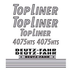 ΣΕΤ ΑΥΤΟΚΟΛΛΗΤΑ DEUTZ FAHR tOPLINER 4075 HTS