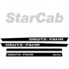 ΣΕΤ ΑΥΤΟΚΟΛΛΗΤΑ DEUTZ FAHR STARCAB