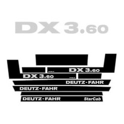 ΣΕΤ ΑΥΤΟΚΟΛΛΗΤΑ DEUTZ FAHR DX 3.60